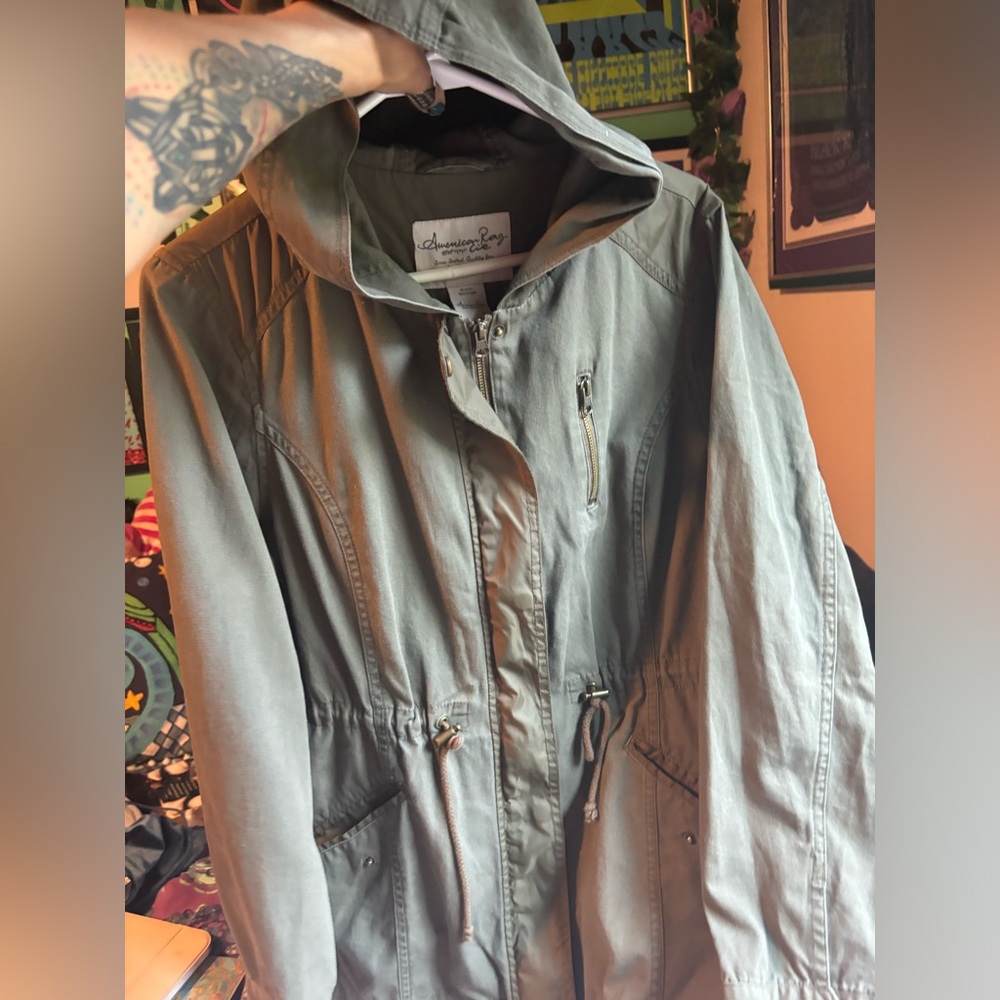 Olive Utility Jacket - Picture 13 of 13